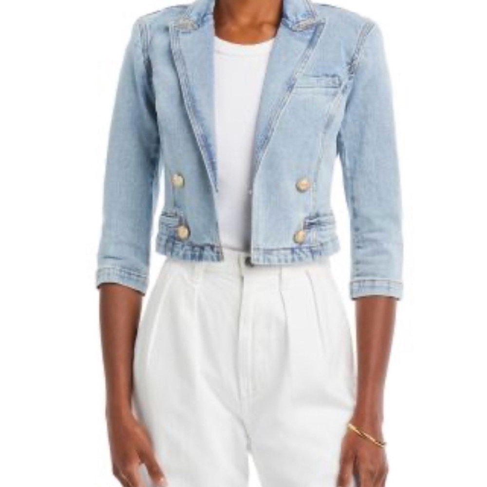Generation Love Denim Jacket in Light Blue